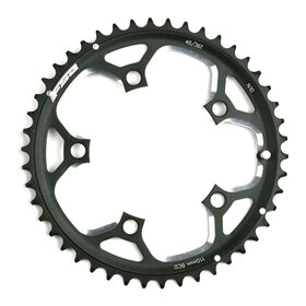 FSA FSA, Alloy Road Chainring, 110x46t - Black, WA211 {N-10}