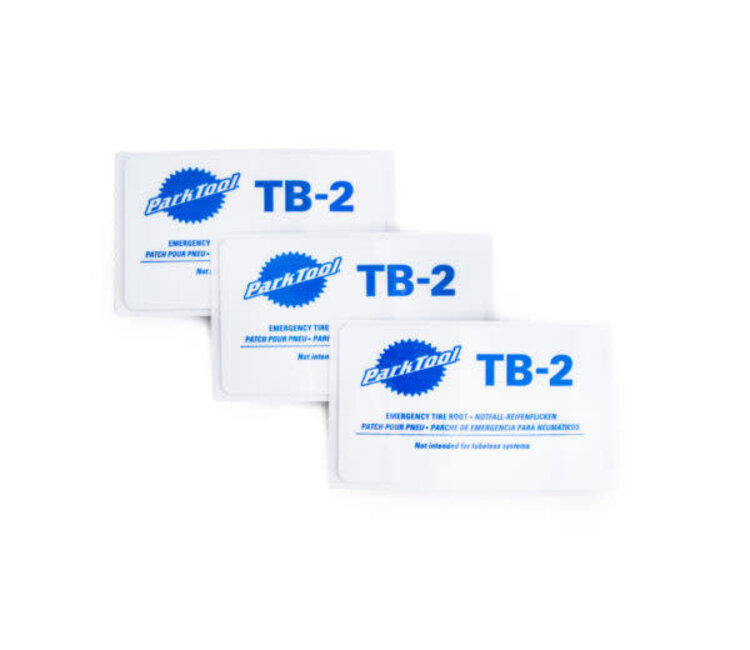Park Tool Park tool, Kit de réparation pour pneu TB-2 - paquet de 3