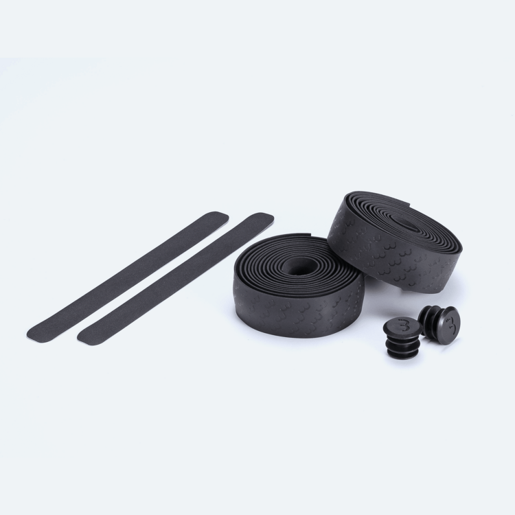 BBB Cycling BBB Cycling, BHT-15G UltraRibbon Gel, Handlebar Tape, Black, 2.5mm Thick