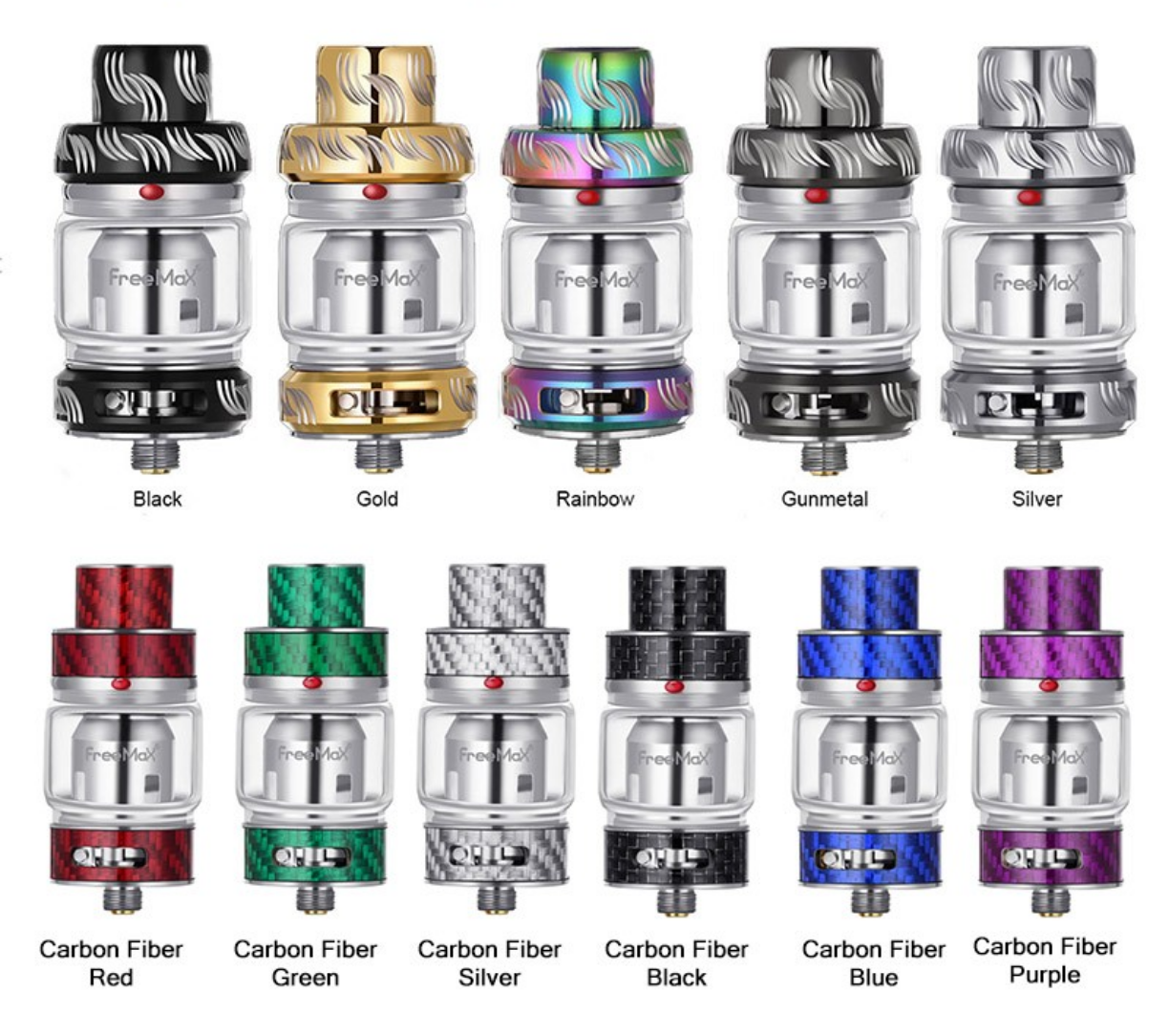 FreeMax Mesh Pro Metal Black Tank