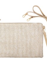 judson 793014 - Ivory Raffia Paper Handbag