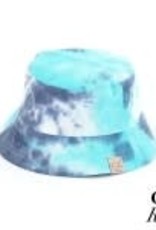 judson 726000 - C.C KIDS  Cotton Reversible Tie Dyed Bucket Hat - Teal
