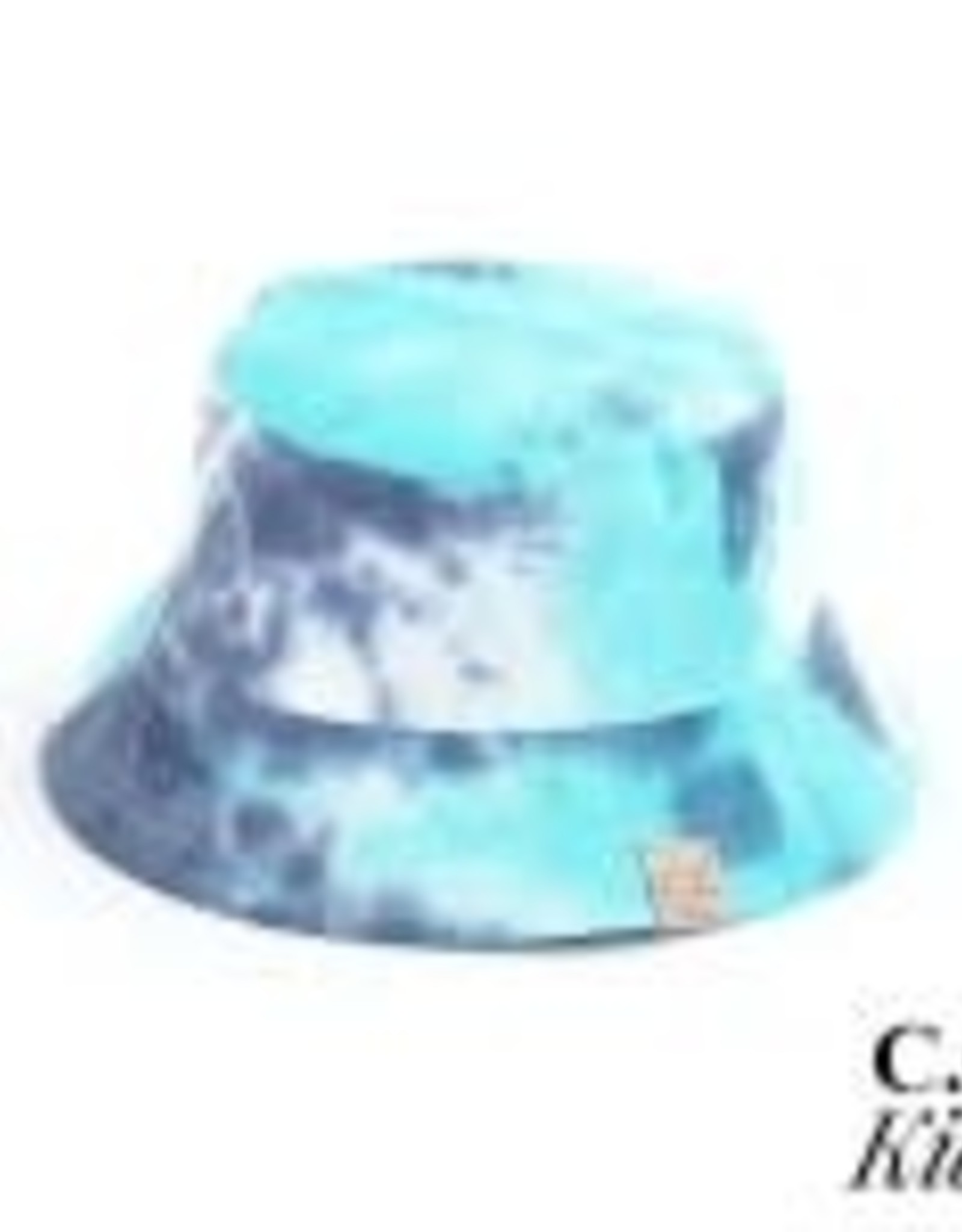 judson 726000 - C.C KIDS  Cotton Reversible Tie Dyed Bucket Hat - Teal