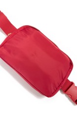 judson 7316779 - Crossbody Nylon Belt Bag - Red