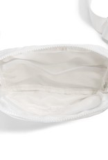 judson 782806 - Crossbody Nylon Belt Bag - White