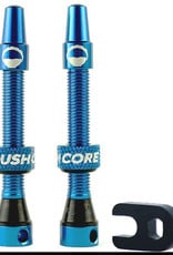 Cush Core Cush Core Tubeless Valves Blue Pair 44mm