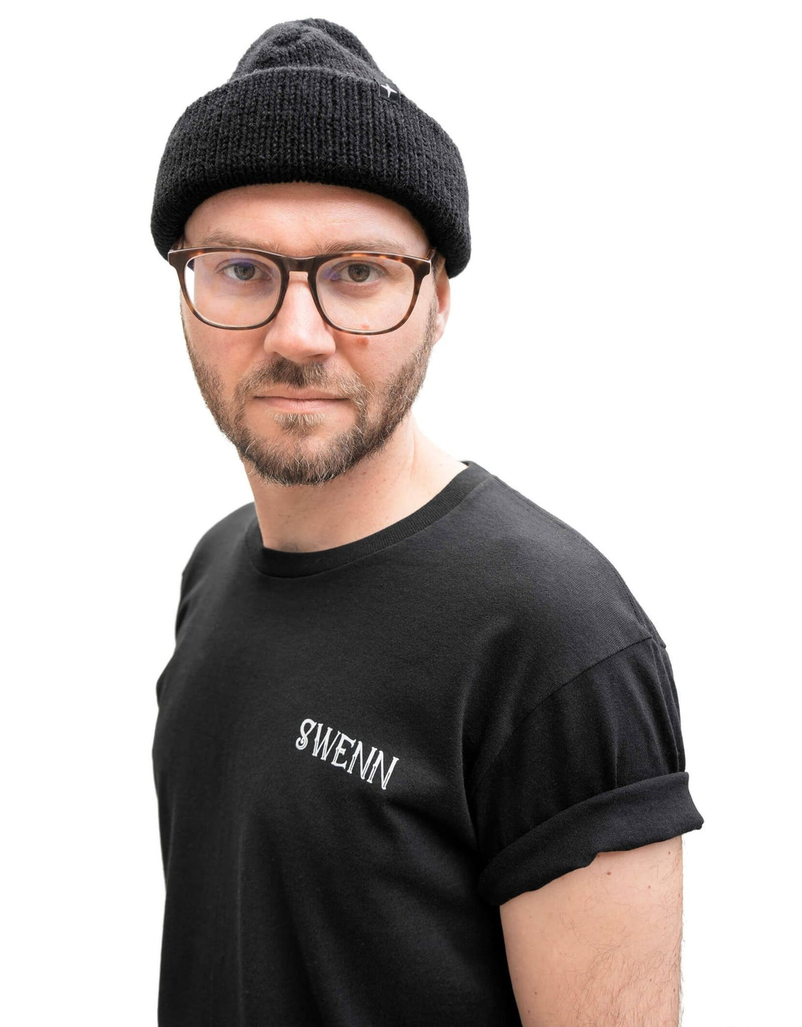 Swenn T-shirt unisexe Sirène Noir