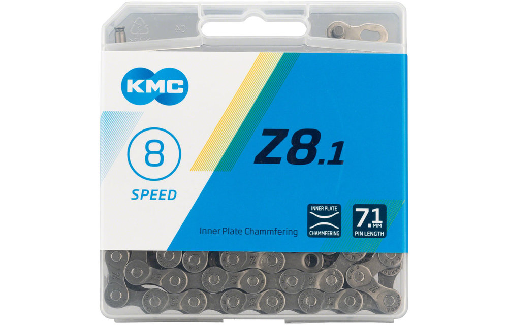 Z8.1 Chain - 6, 7, 8-Speed, 116 Links, Silver/Gray