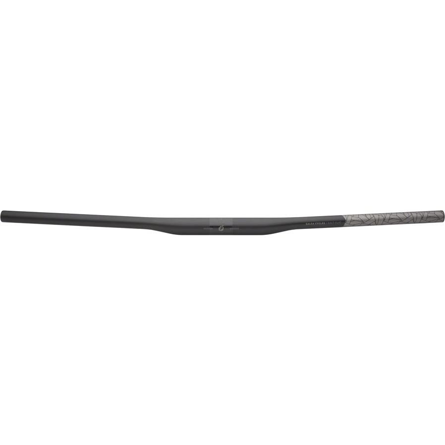 Salsa Salt Flat Carbon Handlebar 31.8 750mm width Black Grizzly Cycles