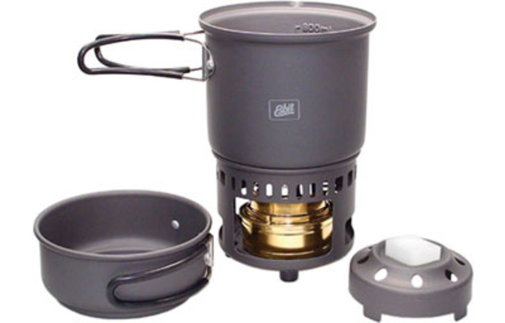 Alcohol Burner and Cookset