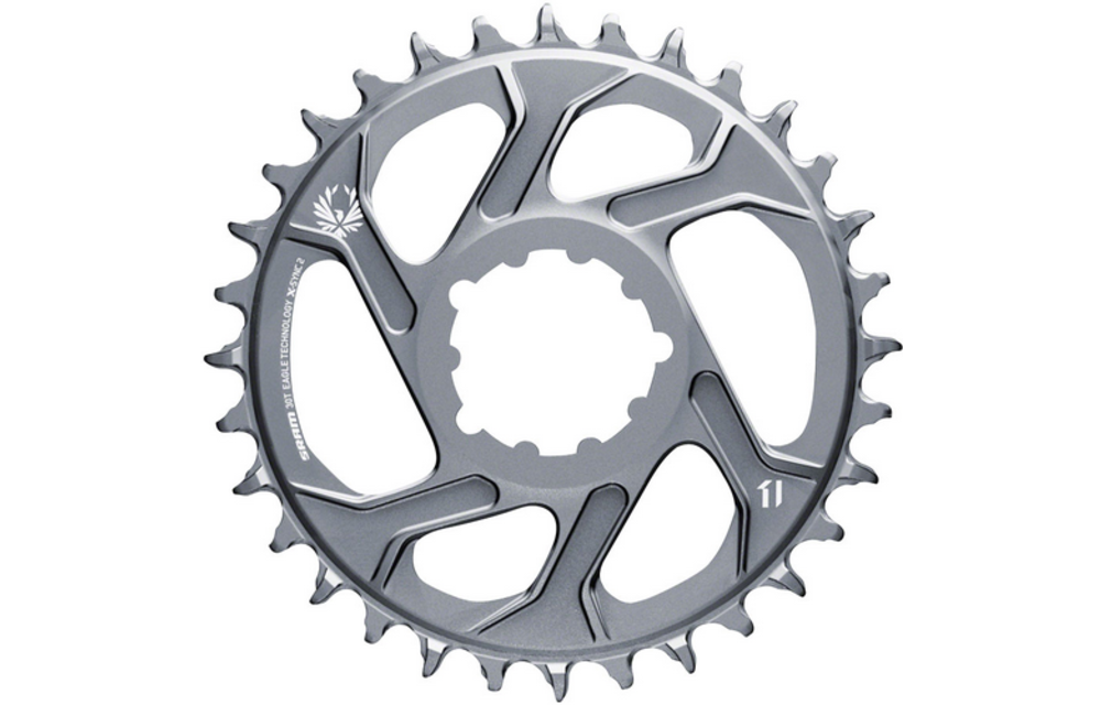 X-Sync 2 Eagle Direct Mount Chainring - 30 Tooth 3mm Boost Offset 12-Speed Polar Grey