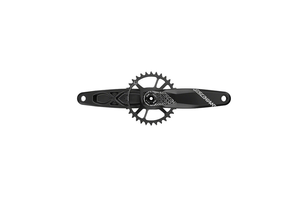 TruVativ Descendant 6K Aluminum Eagle Crankset - 175mm 12-Speed 32t Direct Mount DUB Spindle Interface Black