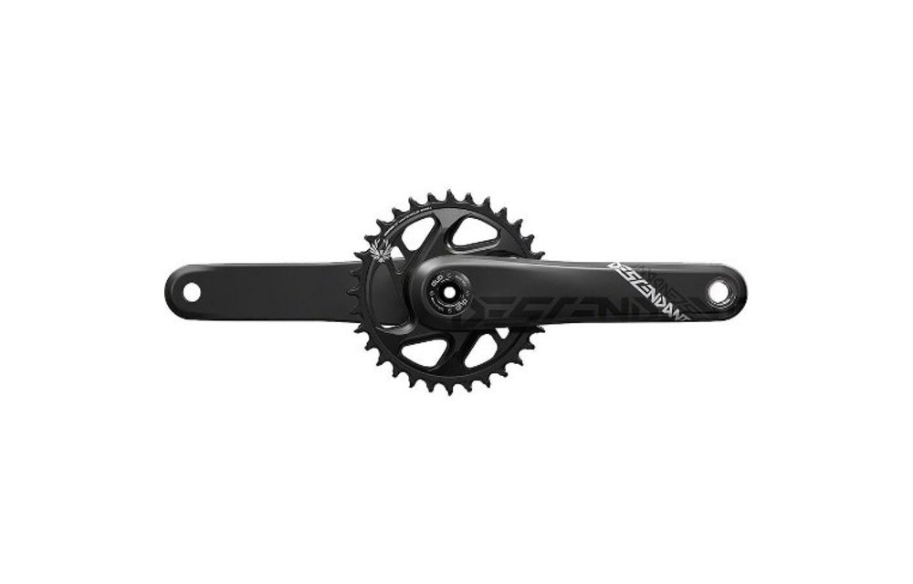 TruVativ Descendant Carbon Eagle Boost Crankset - 175mm 12-Speed 32t Direct Mount DUB Spindle Interface Black