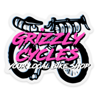 Grizzly Cycles Your Local Bike Shop Sticker