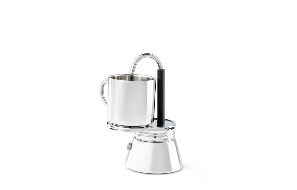 GSI Outdoors 1 Cup Stainless Mini Campstove Espresso Maker Set