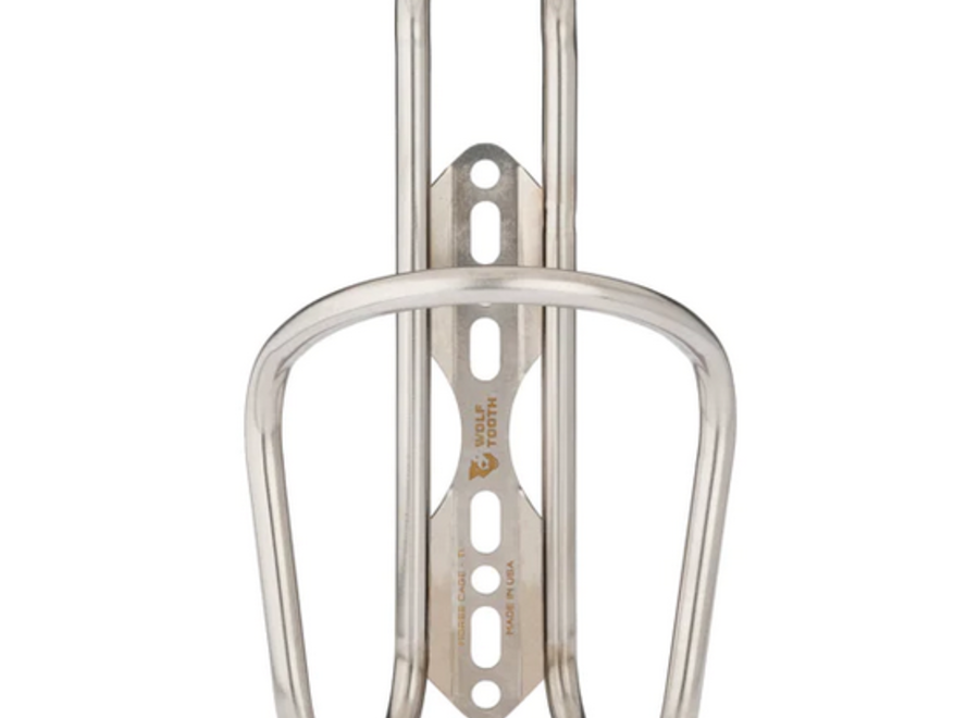 Wolf Tooth Morse  Bottle Cage - Ti