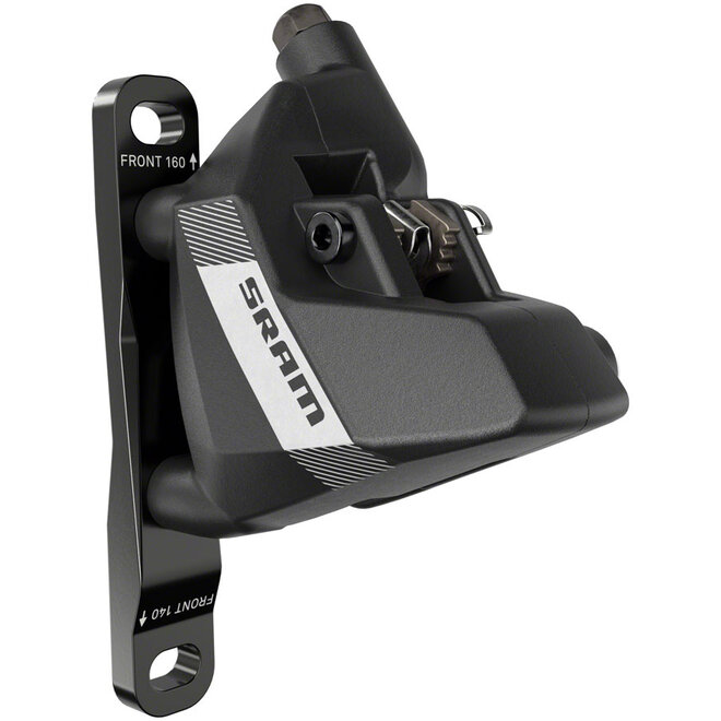 SRAM Apex Disc Brake and Lever - Left/Rear, Flat Mount, 2-Piston, 20mm Offset, Black, A1