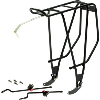 Streamliner Disc DLX Rear Rack: Black