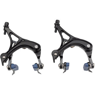 Velo Orange Grand Cru Long Reach Front and Rear Brakeset: Black