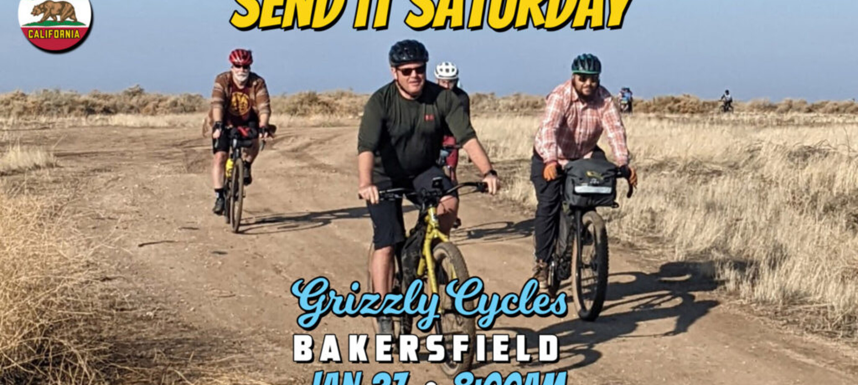 Gravel Bike California Send It Saturday Joins Grizzly Cycles