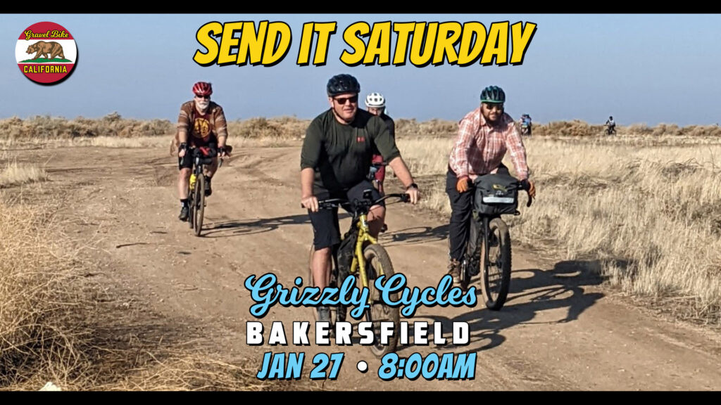 Gravel Bike California Send It Saturday Joins Grizzly Cycles