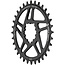 Wolf Tooth Direct Mount Chainring - 36t, SRAM Direct Mount, Drop-Stop B, For SRAM 3-Bolt Boost Cranks, 3mm Offset, Black