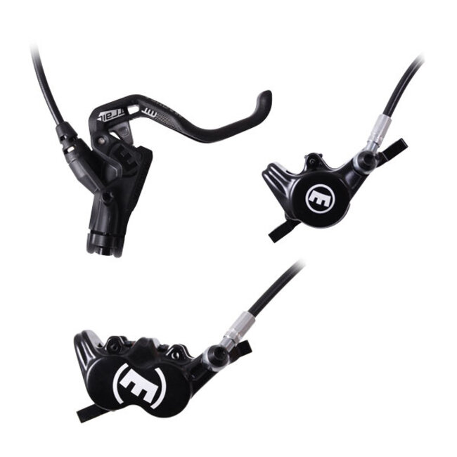 Magura MT Trail Sport Disc Brake Set - Front and Rear, Hydraulic, Post Mount, Black/White