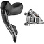 SRAM RED eTap AXS HRD Shift/Brake Lever and Hydraulic Disc Caliper - Left/Front, Flat Mount 20mm Offset, 950mm Hose, Black, E1