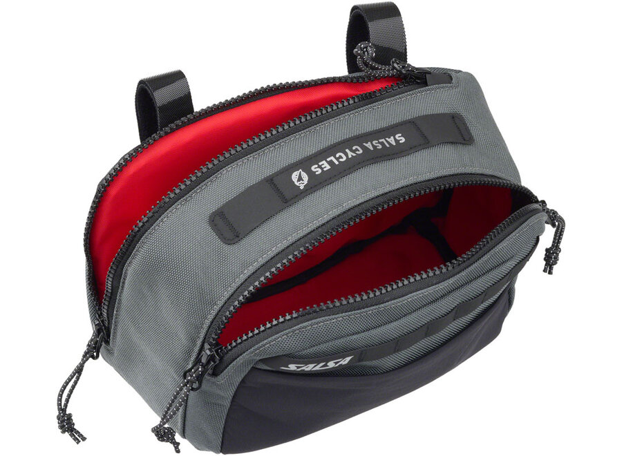 EXP-R Series Fireweed Handlebar Bag - Gray