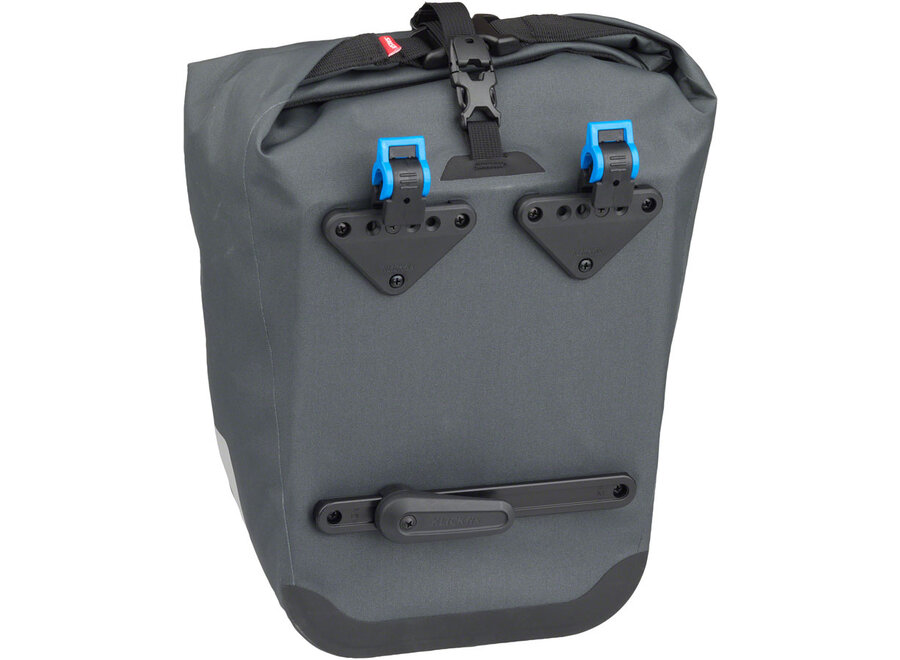 EXP Series Agave Pannier - 12.5L, Roll-Top, Gray