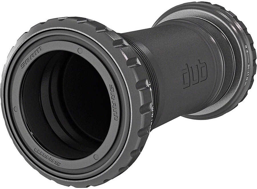 DUB English Bottom Bracket - English/BSA, 68/73mm, Black