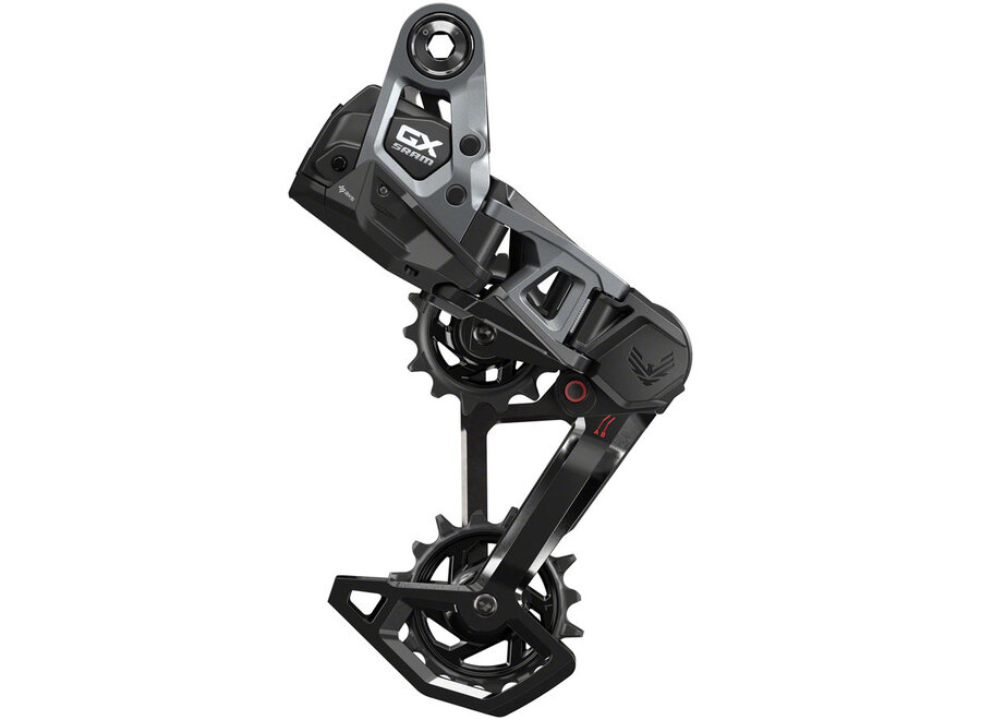 GX Eagle T-Type AXS Rear Derailleur - 12-Speed, 52t Max, (Battery Not Included), Wheel Axle Mount, Steel Cage, Black