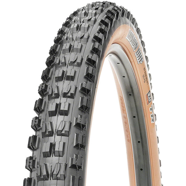 Minion DHF Tire - 29 x 2.5, Tubeless, Folding, Black/Dark Tan, Dual, EXO, Wide Trail