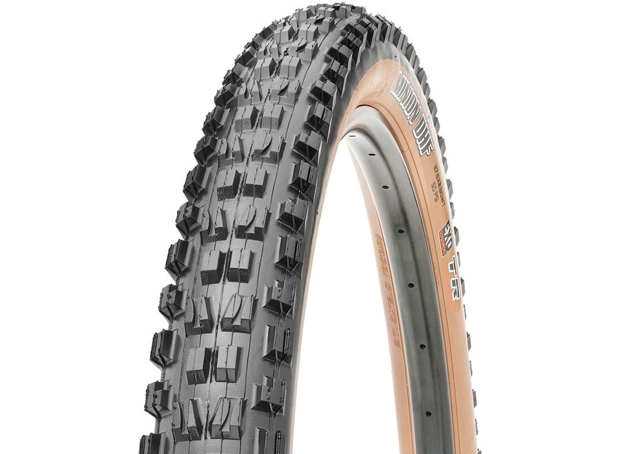 Minion DHF Tire - 29 x 2.5, Tubeless, Folding, Black/Dark Tan, Dual, EXO, Wide Trail