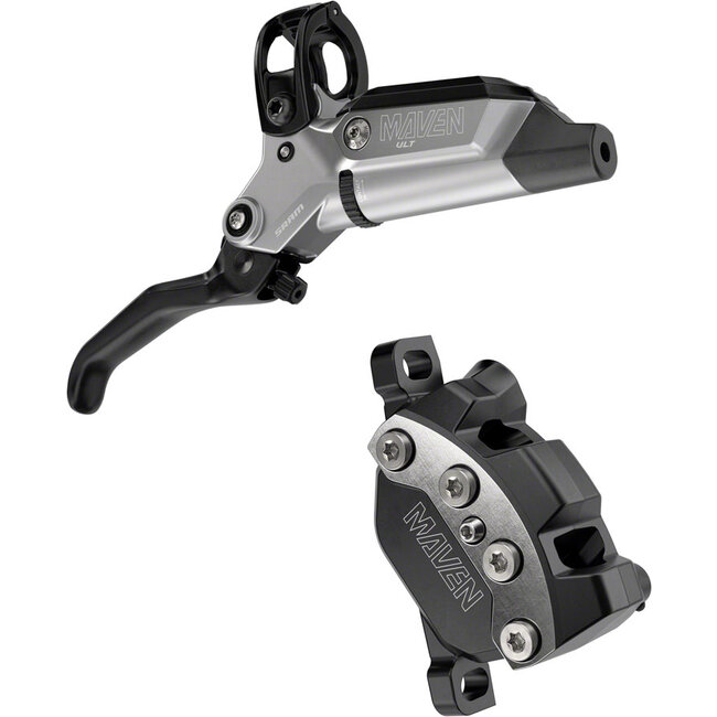 SRAM Maven Ultimate Stealth 4-Piston Disc Brake and Lever