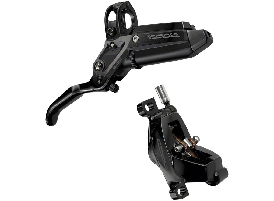 Code Silver Stealth 4-Piston Disc Brake and Lever