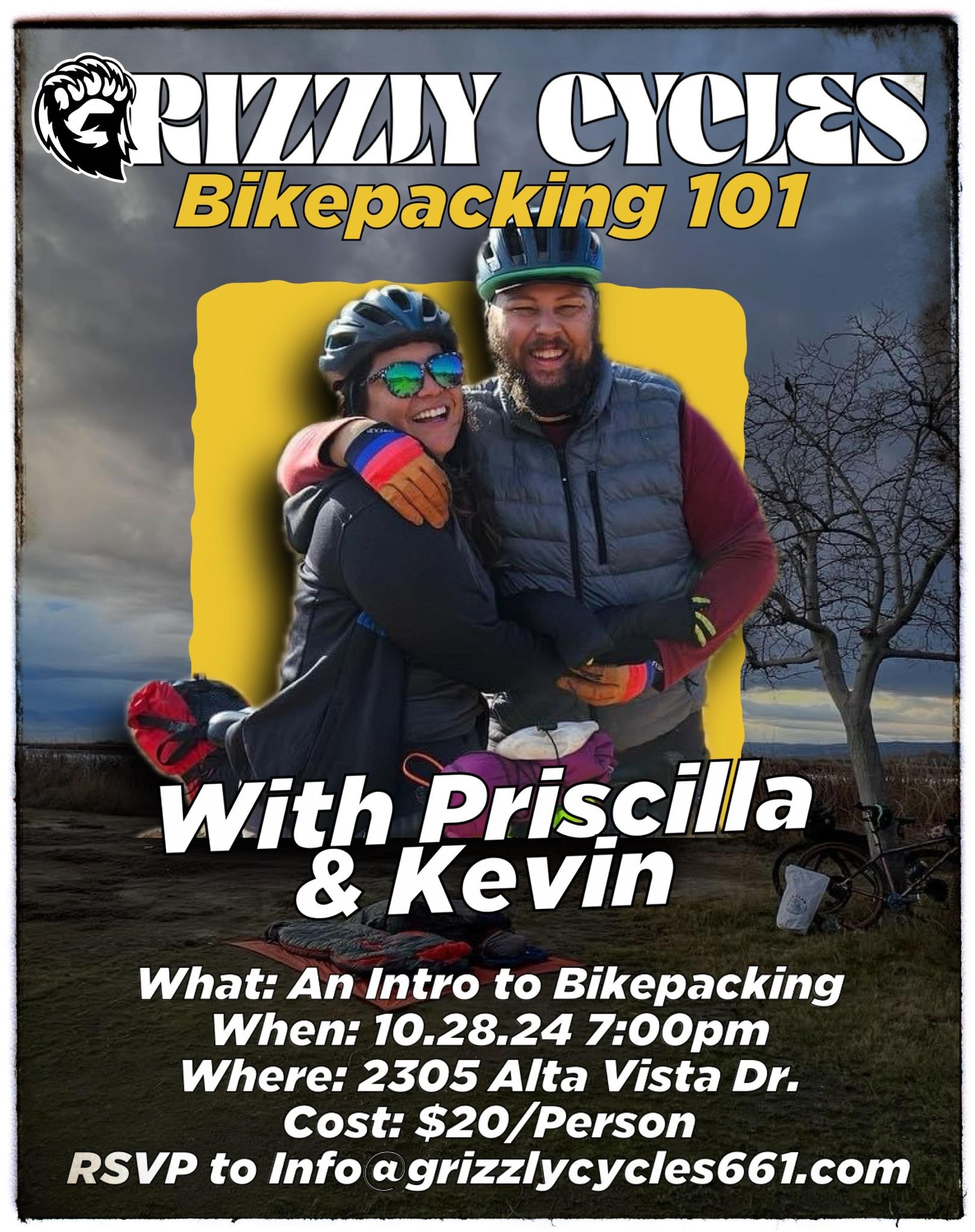 Bikepacking 101: An Intro to Bikepacking with Priscilla & Kevin
