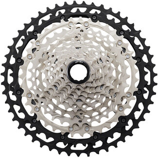 Shimano XT CS-M8100 Cassette - 12-Speed, 10-51t, Silver/Black, Micro Spline