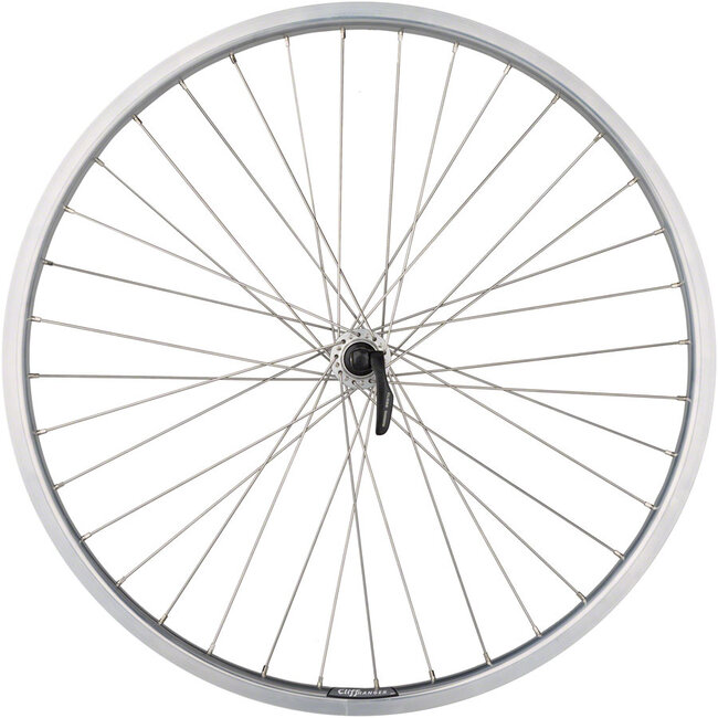 HD Series Front Wheel - 26", QR x 100mm, Rim Brake, Silver, Clincher