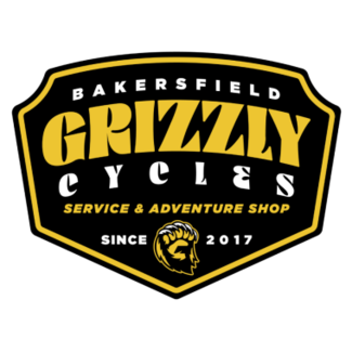 Grizzly Cycles Badge Sticker