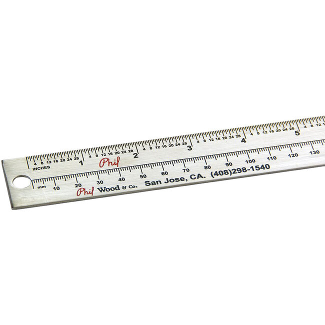 Phil Wood Spoke Gauge and Length Ruler, Stainless Steel