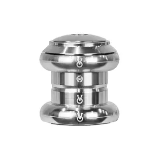 Velo Orange Velo Orange Grand Cru 1-1/8" Threadless Headset: Polished Silver