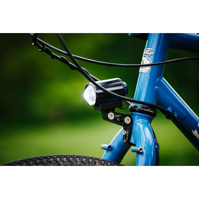 Portland Design Works Headlight Fork Crown Mount, Black