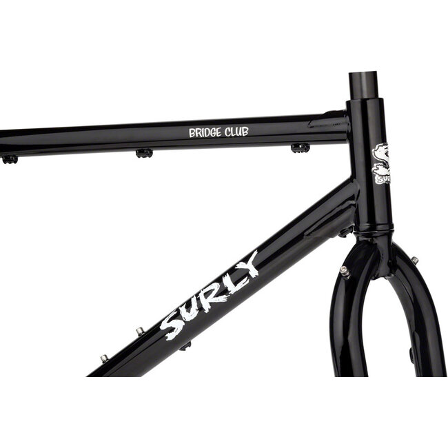 Surly Bridge Club Frameset - Trevor's Closet Black