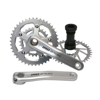 Crankset Polaris 1x 2x (DM 38t & 42-26t w/Spider) w/BB