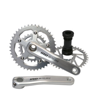 Crankset Polaris 1x 2x (DM 38t & 42-26t w/Spider) w/BB
