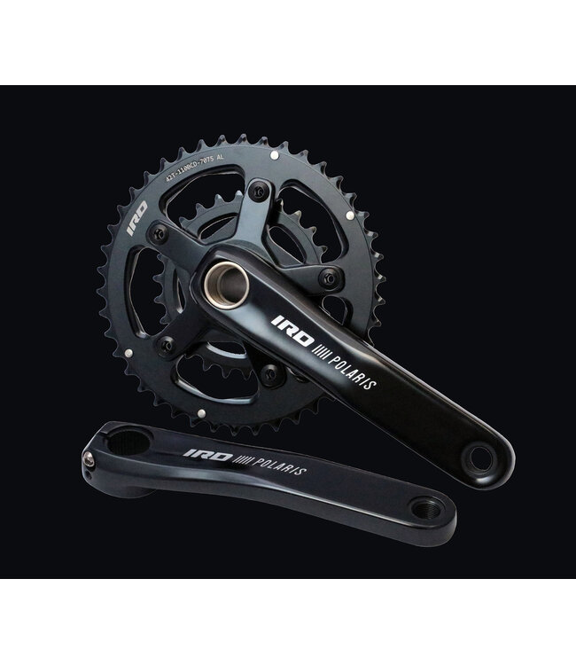 Crankset Polaris 1x 2x (DM 38t & 42-26t w/Spider) w/BB