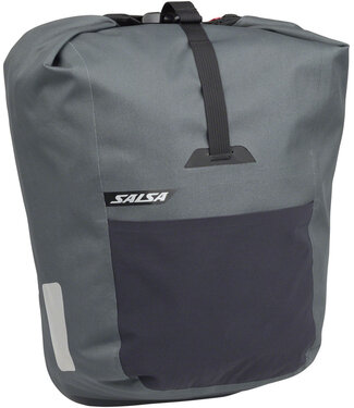 Salsa EXP Series Agave Pannier - 12.5L, Roll-Top, Gray