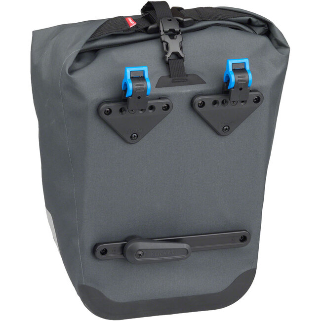 Salsa EXP Series Agave Pannier - 12.5L, Roll-Top, Gray