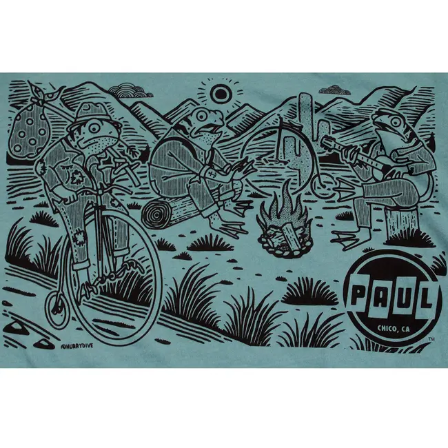 Paul Component Engineering Bike Camping Froggies T-Shirt